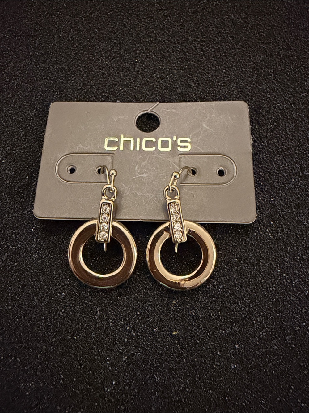 Chico's Briar Drop Earrings Gold